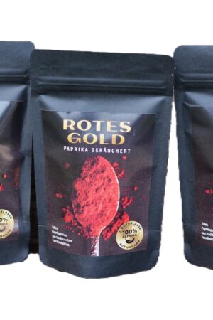 Probier-Trio: Edelsüß 90g, Rosenscharf 90g und Geräuchert 90g