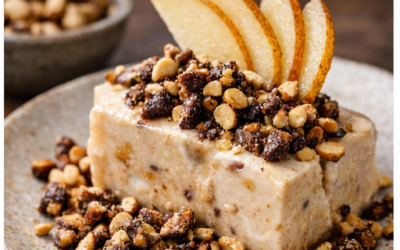 Schokopudding mit Kakao-Cashews